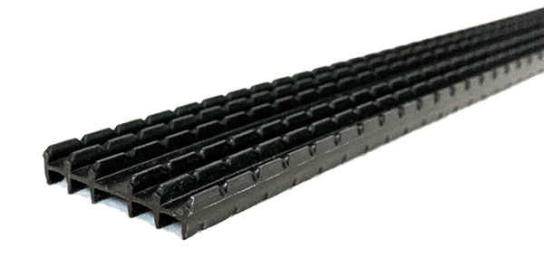 An up-close shot of a Batten UV strip