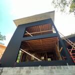 Angled photo of UV-resistant InvisiWrap® SA housewrap.